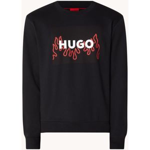 HUGO BOSS Duragol sweater met logoprint