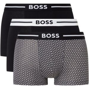 HUGO BOSS Bold boxershort van biologisch katoen in 3-pack