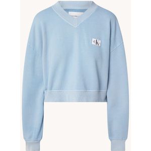 Calvin Klein Cropped sweater met logo