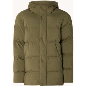 Elvine Bror REC. puffer jack met waterafstotende coating en capuchon