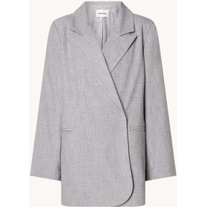 Modström Heart oversized blazer met paspelpzakken