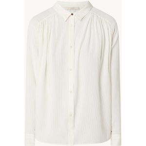 Sessùn Stael semi-transparante blouse met structuur