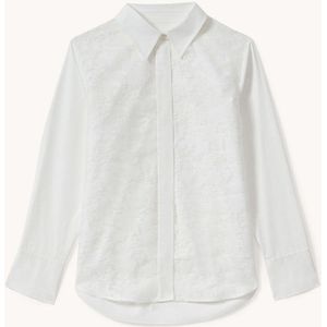 Reiss Delaney semi-transparante blouse met bloemenprint