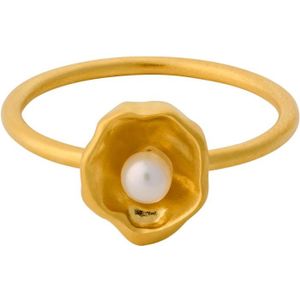 Pernille Corydon Hidden Pearl ring verguld