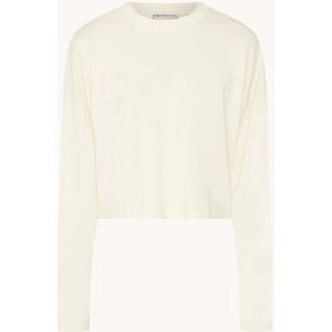 DRYKORN Rolin cropped longsleeve in lyocellblend