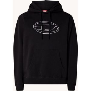 Diesel Bigoval hoodie met 3D logoprint