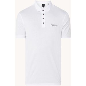 Armani Exchange Regular fit polo met logo