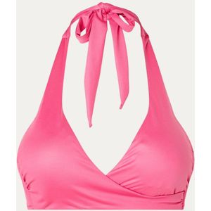 Seafolly Soleil halter bikinitop met glanzende finish