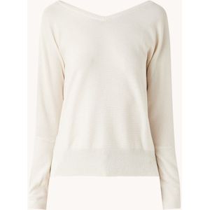 Ba&sh Elsy pullover met rugdecolleté en knoopdetail