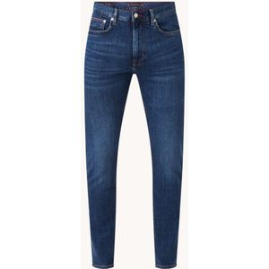 Tommy Hilfiger Bleecker slim fit jeans met donkere wassing