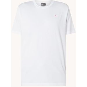 Diesel T-Just-Microdiv T-shirt met logo