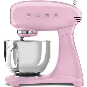 Smeg SMF03PKEU 50's Style - met 4,8 l roestvrijstalen kom - cadillac roze - Keukenmachine - Roze