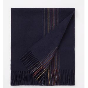 Paul Smith Sjaal in kasjmierblend met streepprint 175 x 40 cm