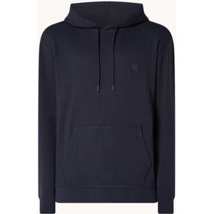 BOSS Hoodie Wetalk met Logo Donkerblauw