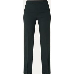 Vanilia High waist flared fit pantalon met structuur