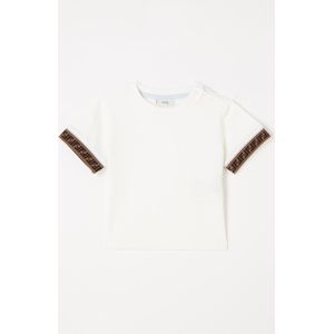 Fendi T-shirt met logoband