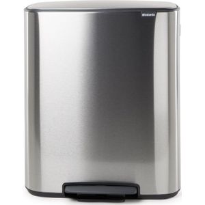 Brabantia Bo recycle pedaalemmer 2 x 30 liter