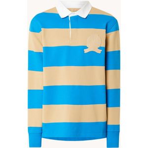 Tommy Hilfiger Sweater met polokraag en streepprint
