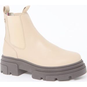 Tommy Hilfiger Combat chelsea boot van leer