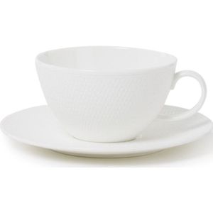 Wedgwood Gio Breakfast kop en schotel 25 cl