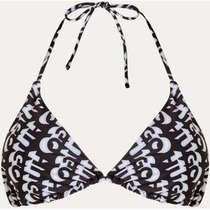 HUGO BOSS Bonnie bikinitop met uitneembare vulling en logoprint