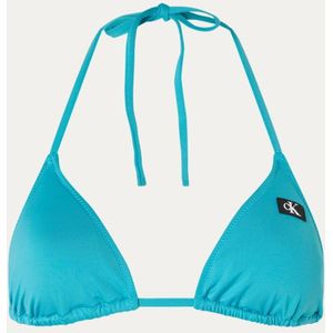 Calvin Klein Triangel bikinitop met uitneembare vulling