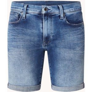 G-Star RAW Slim fit korte broek van denim met gekleurde wassing