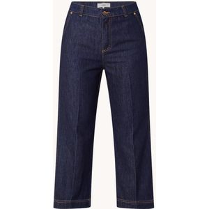 ba&sh Dustin mid waist bootcut jeans met donkere wassing