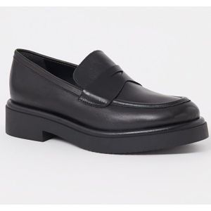 Dune London Goodluck loafer van leer