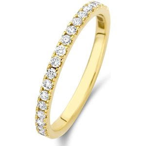Diamond Point Geelgouden ring 0.26 ct diamant Wedding