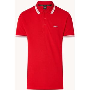 HUGO BOSS Paddy regular fit polo van piqué katoen met logo