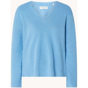 Marc O'Polo Fijngebreide pullover met V-hals