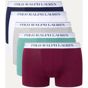 Ralph Lauren Boxershorts met logoband in 5-pack