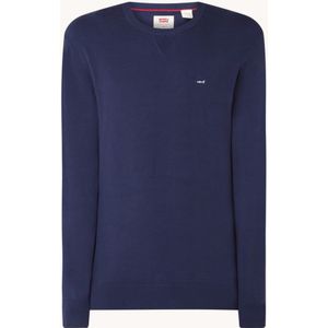 Levi's Fijngebreide pullover met logo