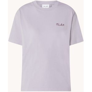 OLAF T-shirt met logo- en backprint