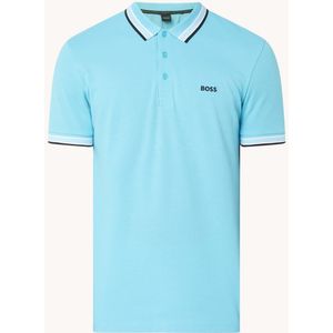 HUGO BOSS Paddy regular fit polo van piqué katoen met logo