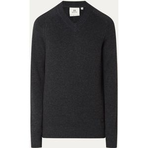 Lyle & Scott Saddle fijngebreide pullover in kasjmierblend