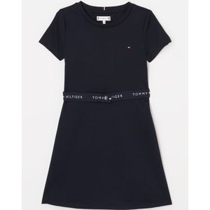 Tommy Hilfiger Essential jurk met ceintuur