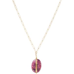 Isabel Marant Stones schakelketting met edelsteen