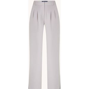 French Connection Echo high waist wide fit pantalon met steekzakken
