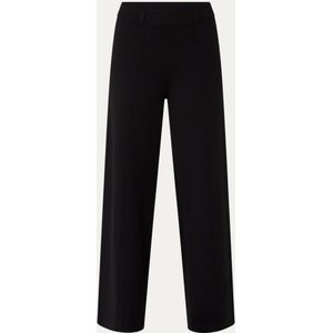 Benetton High waist wide fit pantalon met stretch