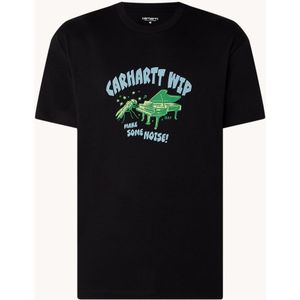 Carhartt WIP Noise T-shirt van biologisch katoen met logoprint