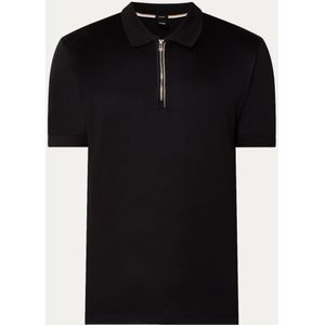 HUGO BOSS C-Polston slim fit polo met halve rits