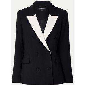 French Connection Whisper double-breasted blazer met klepzakken