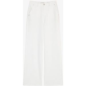 Marc O'Polo High waist wide leg jeans in lyocellblend met gekleurde wassing