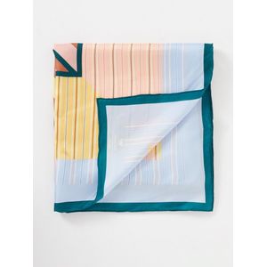 MaxMara Uberta sjaal van zijde met print 120 x 120 cm