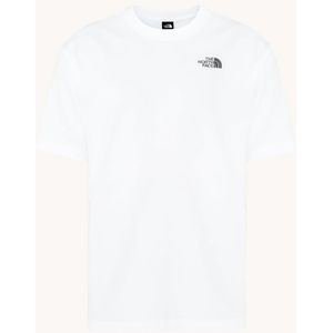 The North Face T-shirt met logo- en backprint