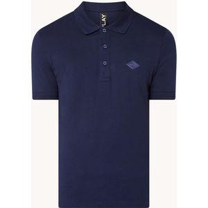 Replay Regular fit polo met logoborduring