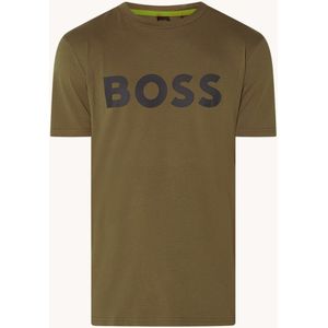 HUGO BOSS Thinking T-shirt met logoprint