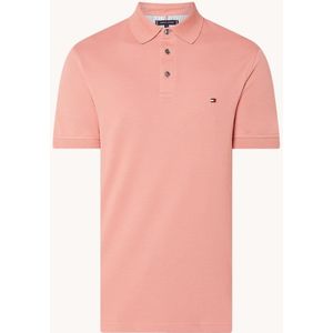 Tommy Hilfiger 1985 slim fit polo met logoborduring